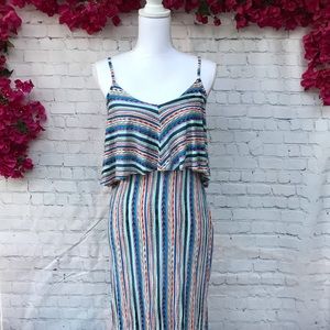 Striped Maxi Summer Dress